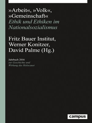 cover image of Arbeit, Volk, Gemeinschaft